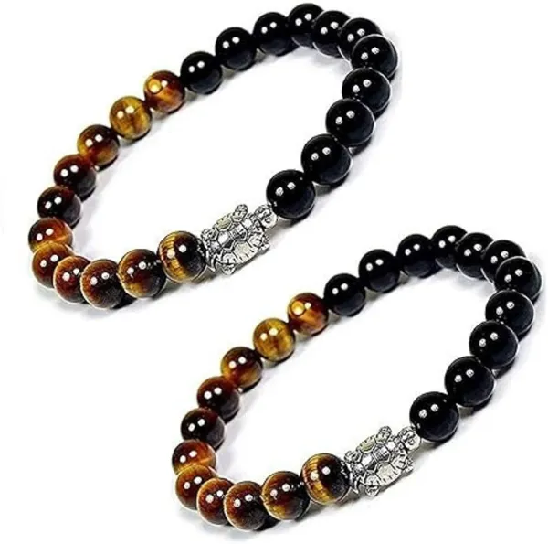 Multiagate_Stone,_Crystal,_Tiger's_Eye_Beads_Bracelet_()