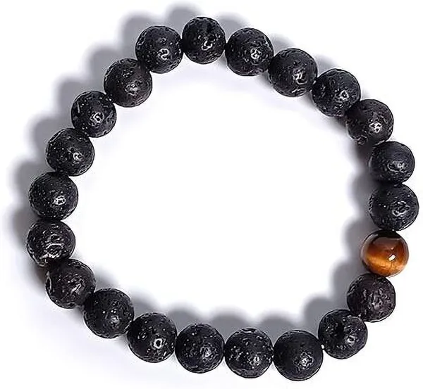 Multiagate_Stone,_Tiger's_Eye_Beads,_Crystal_Charm_Bracelet_()