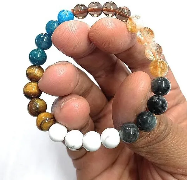 Multiagate_Stone,_Howlite,_Tiger's_Eye,_Citrine_Beads,_Crystal_Charm_Bracelet_()