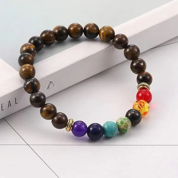 Multiagate_Stone,_Tiger's_Eye,_7_Chakra_Crystal_Bracelet_()