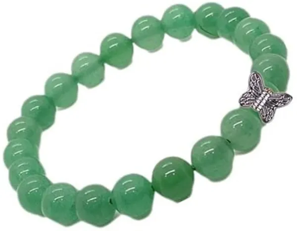 Multiagate_Stone,_Green_Aventurine_Beads,_Crystal_Bracelet_()