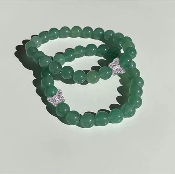Multiagate_Stone,_Green_Aventurine_Beads,_Crystal_Bracelet_()