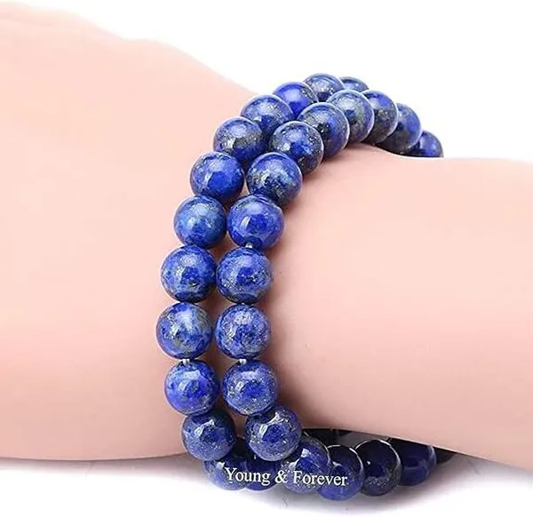 Multiagate_Lapiz_Lazuli,_Stone_Crystal_Bracelet_()