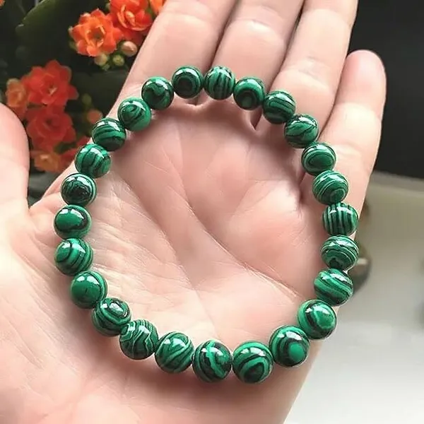 Multiagate_Crystal_Beads,_Malachite_Charm_Bracelet_()