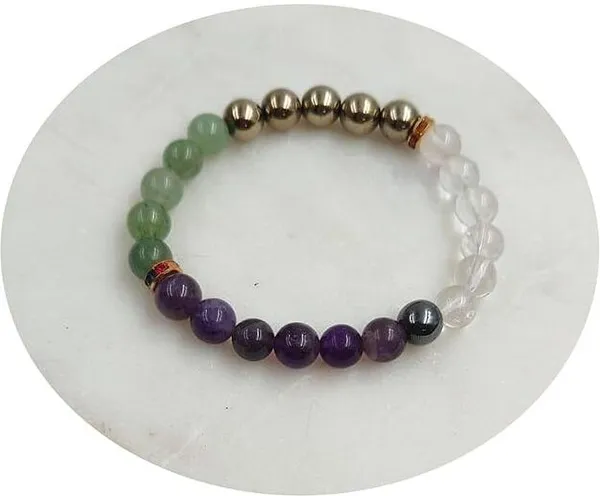 Multiagate_Stone,_Green_Aventurine,_Amethyst,_Golden_Pyrite,_Clear_Quartz_Beads,_Crystal_Charm_Bracelet_()