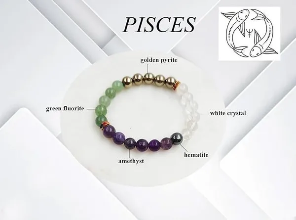 Multiagate_Stone,_Green_Aventurine,_Amethyst,_Golden_Pyrite,_Clear_Quartz_Beads,_Crystal_Charm_Bracelet_()