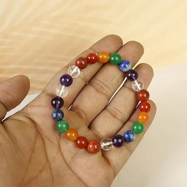 Multiagate_Stone,_7_Chakra_Beads,_Crystal_Charm_Bracelet_()