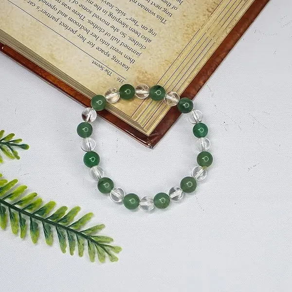 Multiagate_Green_Aventurine,_Crystal,_Clear_Quartz_Beads_Charm_Bracelet_()