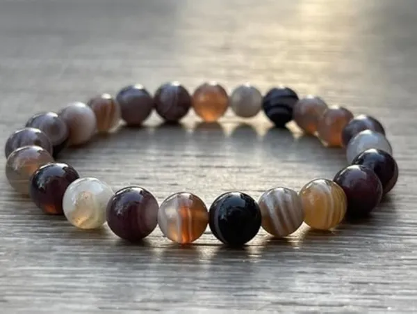 Multiagate_Crystal_Beads,_Agate_Charm_Bracelet_()
