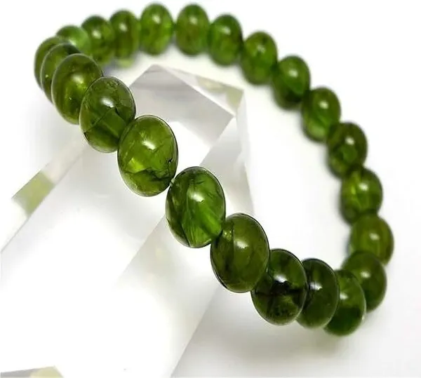 Multiagate_Stone,_Peridot_Beads,_Crystal_Charm_Bracelet_()