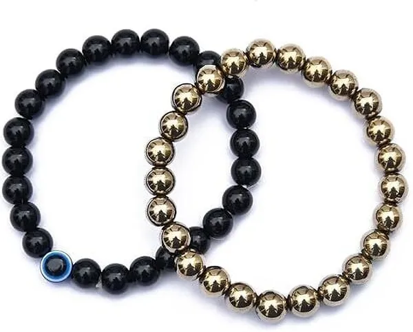 Multiagate_Stone,_Golden_Pyrite,_Evil_Eye,_Black_Obsidian_Beads,_Crystal_Charm_Bracelet_()