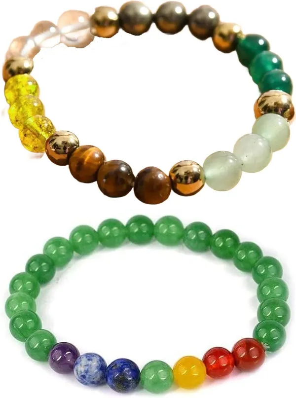 Multiagate_Lapiz_Lazuli,_Stone,_Green_Aventurine,_Amethyst,_Lava,_7_Chakra,_Clear_Quartz,_Green_Jade_Bracelet_Set_(Pack_of_2)