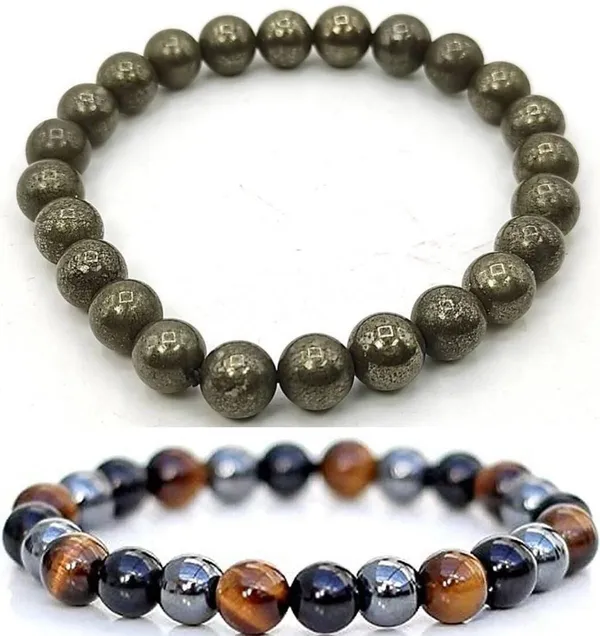 Multiagate_Pyrite,_Crystal,_Glass_Bracelet_Set_(Pack_of_2)