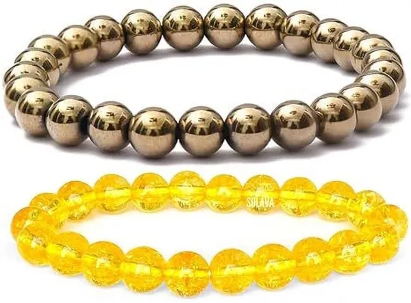 Multiagate_Stone,_Golden_Pyrite,_Crystal,_Citrine_Bracelet_Set_(Pack_of_2)