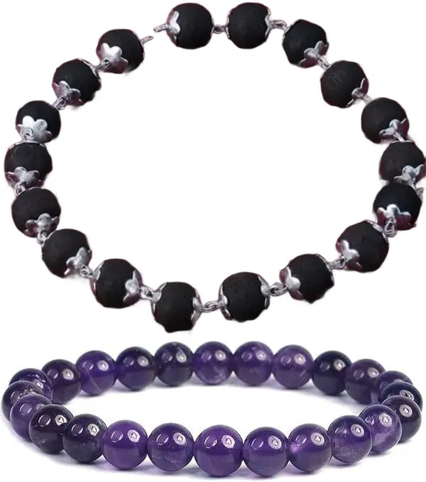 Multiagate_Wood,_Amethyst,_Crystal_Bracelet_Set_(Pack_of_2)