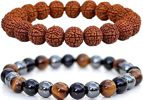 Multiagate_Crystal,_Rudraksha,_Glass_Bracelet_Set_(Pack_of_2)