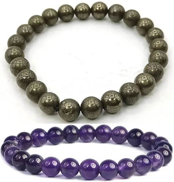 Multiagate_Pyrite,_Amethyst,_Crystal_Bracelet_Set_(Pack_of_2)