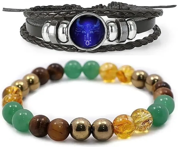 Multiagate_Pyrite,_Stone,_Green_Aventurine,_Amethyst,_Citrine_+_Golden,_Tiger's_Eye,_Lava,_7_Chakra_Bracelet_Set_(Pack_of_2)