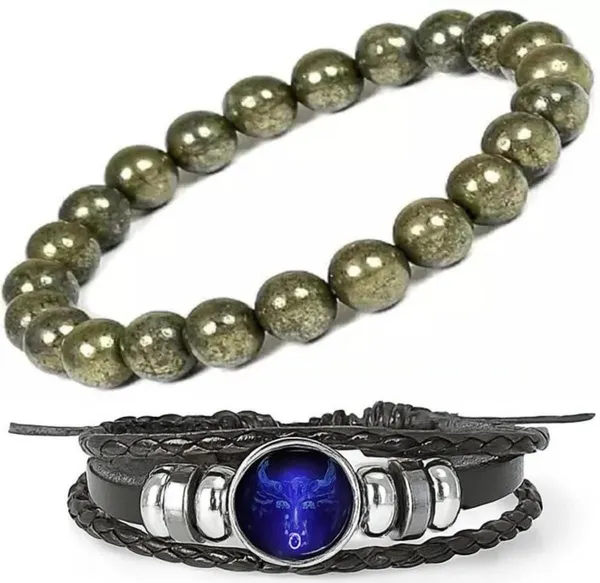 Multiagate_Pyrite,_Stone,_Green_Aventurine,_Amethyst,_Citrine_+_Golden,_Tiger's_Eye,_Lava,_7_Chakra_Bracelet_Set_(Pack_of_2)