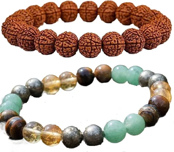 Multiagate_Crystal,_Rudraksha_Bracelet_Set_(Pack_of_2)