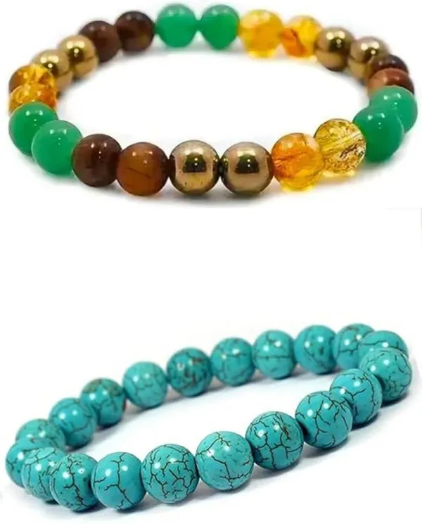 Multiagate_Pyrite,_Stone,_Green_Aventurine,_Crystal,_Tiger's_Eye,_Citrine,_Turquoise_Bracelet_Set_(Pack_of_2)