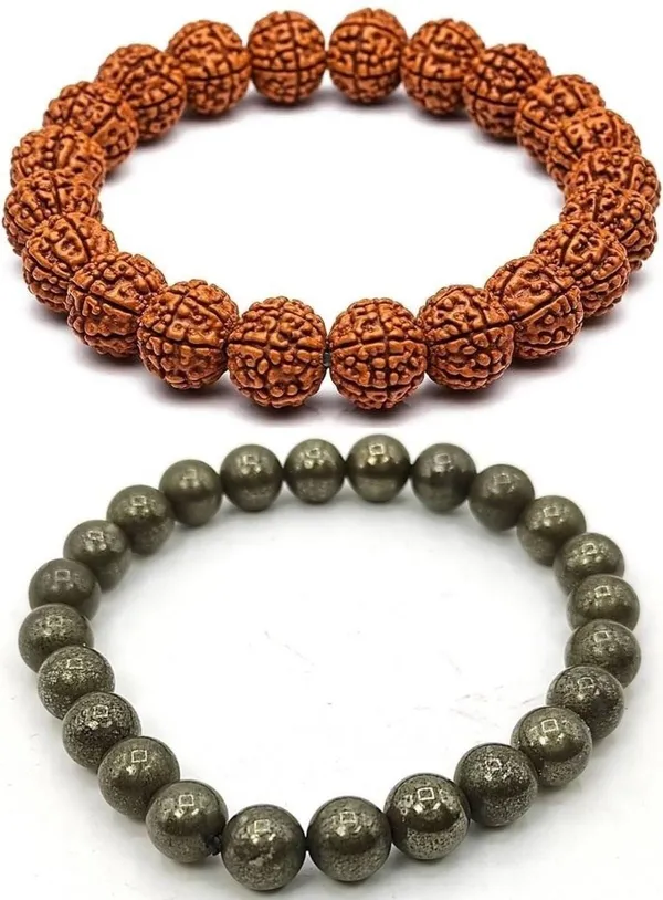 Multiagate_Pyrite,_Stone_Bracelet_Set_(Pack_of_2)
