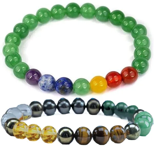 Multiagate_Lapiz_Lazuli,_Stone,_Green_Aventurine,_Amethyst,_Lava,_7_Chakra,_Clear_Quartz,_Green_Jade_Bracelet_Set_(Pack_of_2)