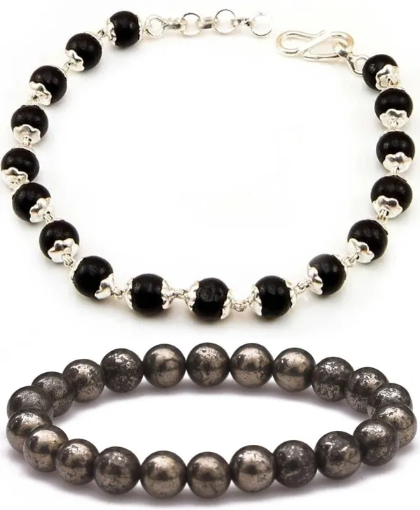 Multiagate_Wood,_Crystal,_Alloy_Bracelet_Set_(Pack_of_2)