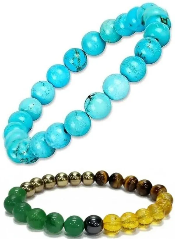 Multiagate_Stone,_Green_Aventurine,_Crystal,_Golden_Pyrite,_Tiger's_Eye,_Citrine_Bracelet_Set_(Pack_of_2)