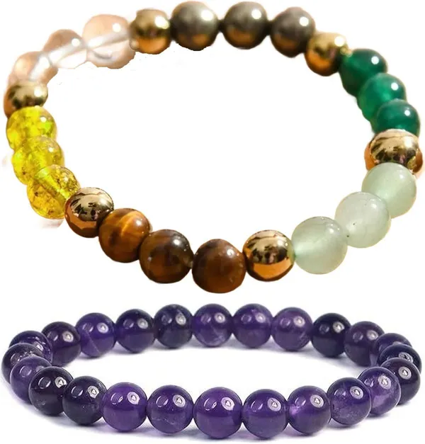 Multiagate_Stone,_Amethyst,_Crystal_Bracelet_Set_(Pack_of_2)