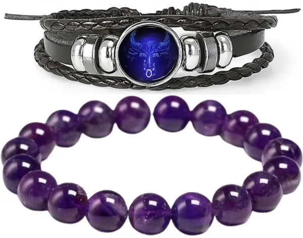 Multiagate_Pyrite,_Stone,_Green_Aventurine,_Amethyst,_Citrine_+_Golden,_Tiger's_Eye,_Lava,_7_Chakra_Bracelet_Set_(Pack_of_2)