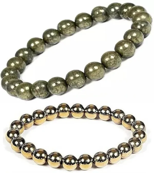 Multiagate_Pyrite,_Stone_Bracelet_Set_(Pack_of_2)