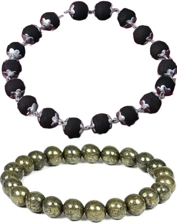 Multiagate_Pyrite,_Wood,_Crystal_Bracelet_Set_(Pack_of_2)