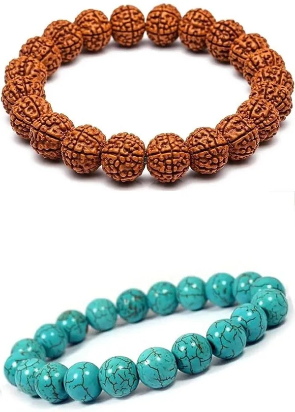 Multiagate_Stone,_Crystal,_Turquoise_Bracelet_Set_(Pack_of_2)