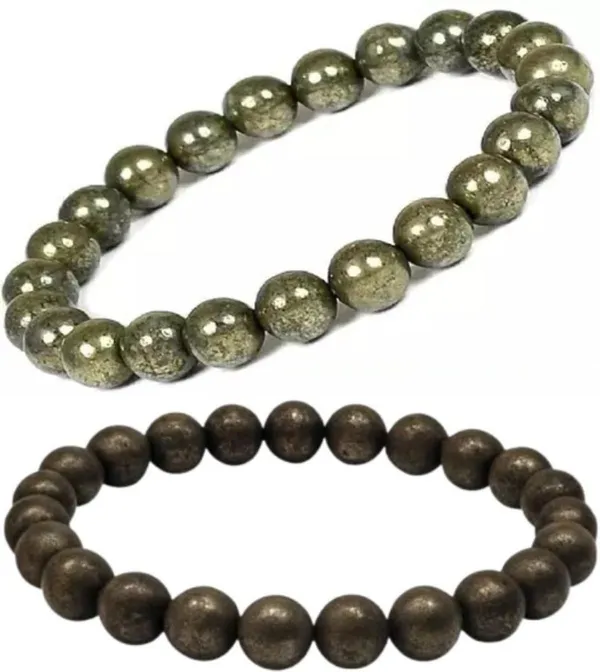 Multiagate_Pyrite_Bracelet_Set_(Pack_of_2)