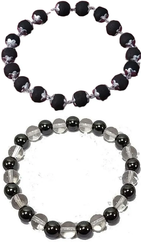 Multiagate_Wood,_Crystal_Bracelet_Set_(Pack_of_2)