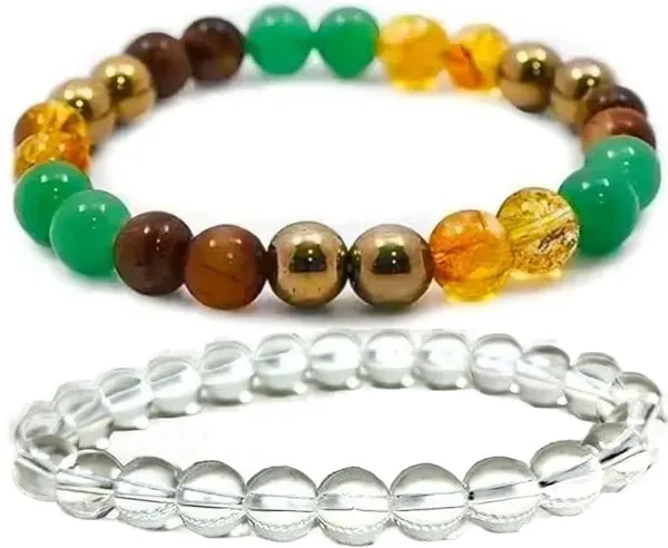 Multiagate_Pyrite,_Stone,_Green_Aventurine,_Crystal,_Tiger's_Eye,_Citrine,_Clear_Quartz_Bracelet_Set_(Pack_of_2)