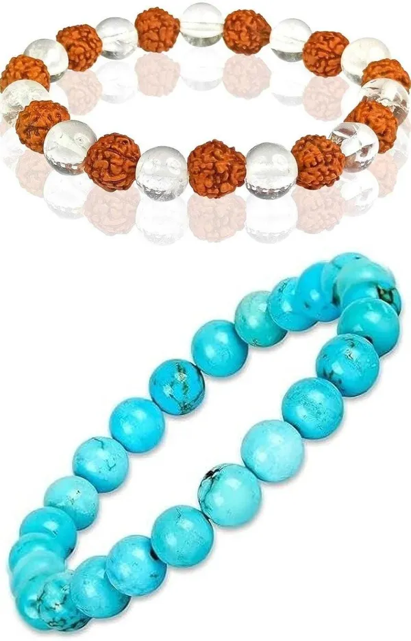 Multiagate_Crystal,_Rudraksha,_Clear_Quartz_Bracelet_Set_(Pack_of_2)