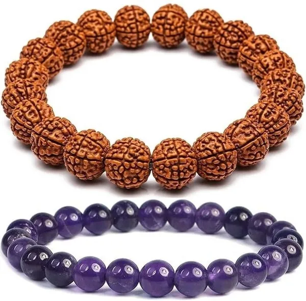 Multiagate_Stone,_Amethyst,_Crystal_Bracelet_Set_(Pack_of_2)