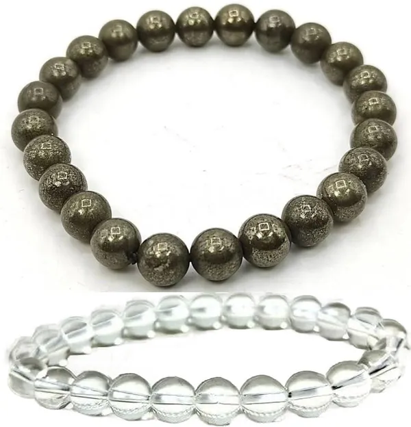 Multiagate_Pyrite,_Stone,_Crystal,_Clear_Quartz_Bracelet_Set_(Pack_of_2)
