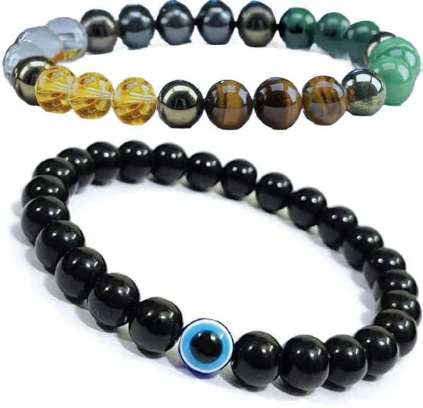 Multiagate_Stone,_Evil_Eye_Bracelet_Set_(Pack_of_2)