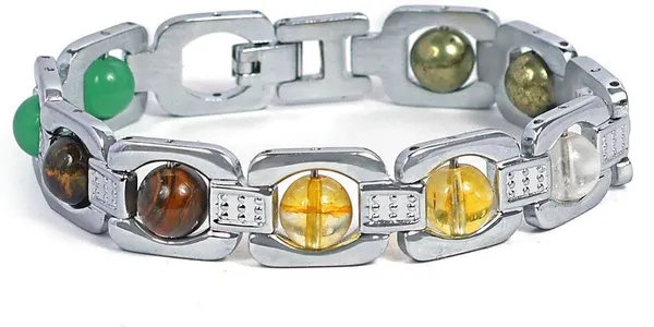 Multiagate_Pyrite,_Stone,_Green_Aventurine,_Crystal,_Tiger's_Eye,_Citrine,_Clear_Quartz_Agate,_Quartz_Bracelet_()