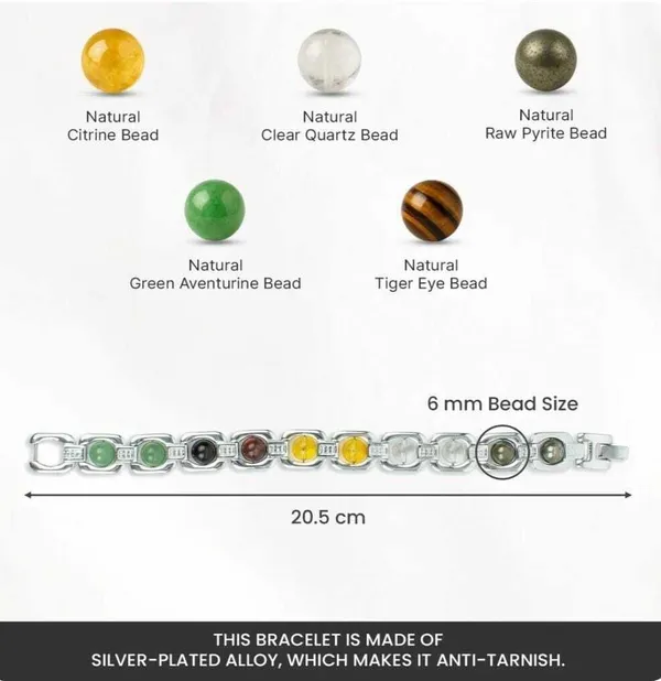 Multiagate_Stainless_Steel_Crystal_Silver_Bracelet_()