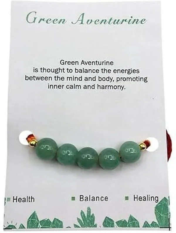 Designer_Green_Aventurine_5_Beads_Crystal_Stone_Rakhi|_Real_Gemstone_Rakhi_For_Brother_Pearl_Rakhi_by_Multiagate_(1_Rakhi_1_roli_1_chawal)