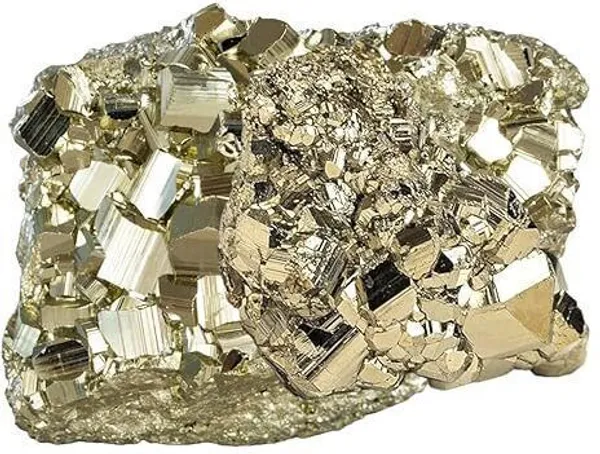 Multiagate_Original_Pyrite_Certified_Cluster_for_Willpower_Success_Wealth_Stone_Decorative_Showpiece__-__10_cm_(Stone,_Gold)