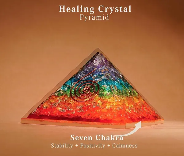 Multiagate_Orgone_Pyramid_7_Chakra_Crystals_for_Meditation,_Reiki_Healing,_Positive_Energy_Decorative_Showpiece__-__10_cm_(Stone,_Multicolor)