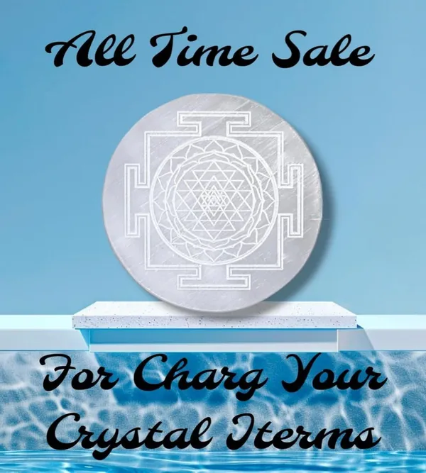 Multiagate_Selenite_Charging_Carving_Shree_Yantra_Selenite_Plate,_Vastu_Decorative_Showpiece__-__4_cm_(Stone,_White)