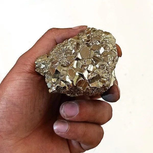 Multiagate_Pyrite_Geode_With_Lab_Tested_Certificate_Pyrite_Cluster_For_Money_Magnet_Decorative_Showpiece__-__3_cm_(Stone,_Brown)