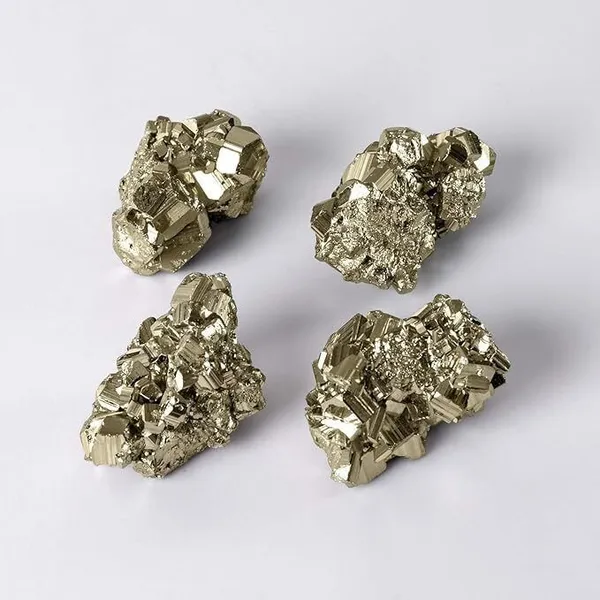 Multiagate_Natural_Stone_Raw_Pyrite_and_Minerals_Crystal_Decoration_Decorative_Showpiece__-__10_cm_(Stone,_Gold)