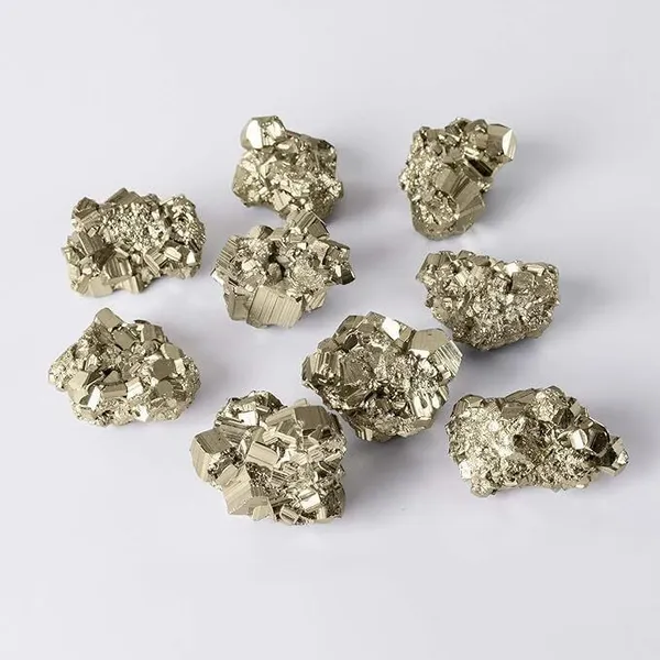 Multiagate_Natural_Stone_Raw_Pyrite_and_Minerals_Crystal_Decoration_Decorative_Showpiece__-__10_cm_(Stone,_Gold)